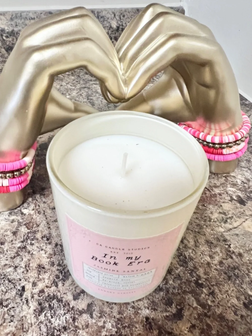 In My Book Era Candle - Jasmin Santal